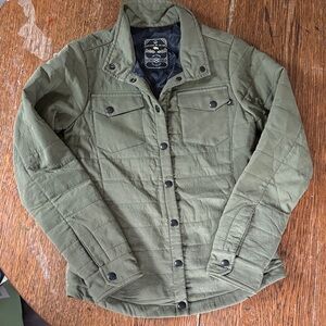 United by Blue Snap Up Fitted Jacket size XS